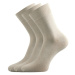 Lonka Badon-a Unisex ponožky - 3 páry BM000000558700101410 béžová