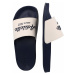 ADIDAS SPORTSWEAR Plážové / kúpacie topánky 'Adilette Shower'  námornícka modrá / biela ako vlna