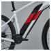 Horský elektrobicykel E-ST 100 27,5" bielo-červený