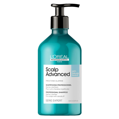 Čistiaci šampón proti lupinám Loréal Professionnel Scalp Advanced Anti-Dandruff - 500 ml - L’Oré