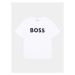 Boss Tričko J25P24 D Biela Regular Fit