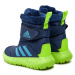 Chlapčenské vysoké zimné topánky ADIDAS Winterplay dark blue blue burst dark blue