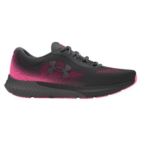 UNDER ARMOUR-UA W Charged Rogue 4 anthracite/fluo pink/castlerock Šedá