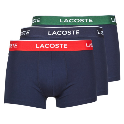 Lacoste  5H3401-HY0 X3  Boxerky Modrá