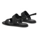 Calvin Klein Sandále Flat Sandal He HW0HW01990 Čierna