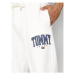 Tommy Jeans Teplákové nohavice Collegiate DM0DM12548 Biela Relaxed Fit