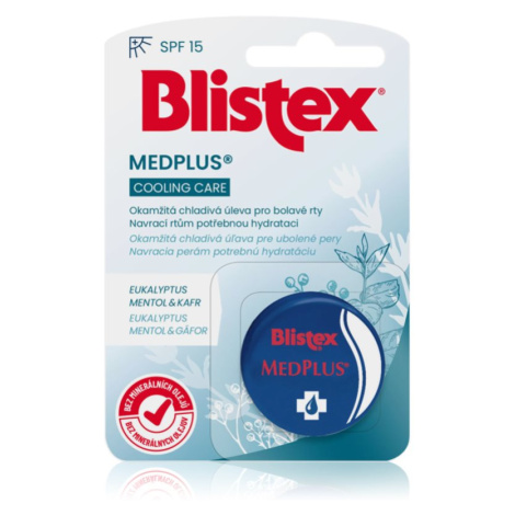 Blistex MedPlus chladivý balzam pre vysušené a popraskané pery SPF 15