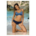 Modré vzorované bikiny Doris Blu Scuro-Baia M-352 (5)