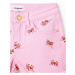 Detské krátke nohavice Desigual ružová farba, vzorované