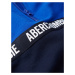 Abercrombie & Fitch Mikina  modrá / námornícka modrá / biela