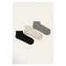 Calvin Klein - Členkové ponožky (3-pak)