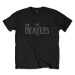 The Beatles tričko Drop T Logo Čierna