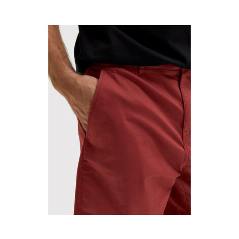 Selected Homme Bavlnené šortky Flex 16083844 Červená Regular Fit