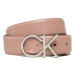 Calvin Klein Dámsky opasok Re-Lock Ck Logo Belt 30mm Pbl K60K610413 Ružová
