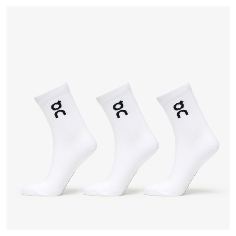 On Logo Sock 3-Pack White