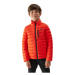 Chlapčenská bunda 4F JUNIOR DOWN JACKET-JAW23TDJAM220-70S-ORANGE