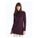 LC Waikiki Half Turtleneck Plain Long Sleeve Women's Knitwear Tunic