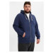 Levi's® Big & Tall Mikina 'New Original Zip-Up Hoodie'  tmavomodrá