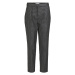 VILA Plisované nohavice 'SHINE'  sivá / čierna