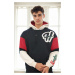 71185 Dewberry Embroidered Oversize Mens Sweatshirt-NAVY BLUE