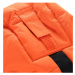 Alpine Pro Molido Detská zimná bunda KJCY252 tmavo oranžová