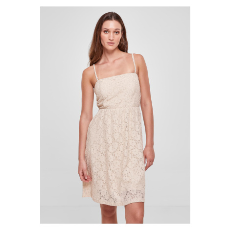 Women's lace dress made of soft grass Urban Classics