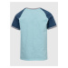 Modré chlapčenské tričko s krátkym rukávom GAP