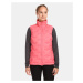 Women's insulated vest Kilpi NAI-W Pink