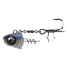 Savage gear monster vertical heads white fish - 80 g #1/0