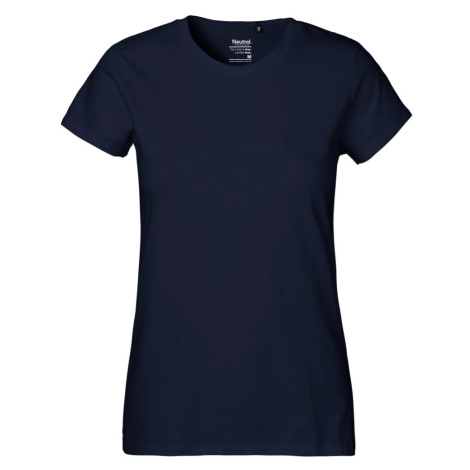 Neutral Dámske tričko Classic z organickej Fairtrade bavlny - Námornícka modrá