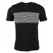 Umbro FW WARPED PANEL GRAPHIC TEE Pánske tričko, čierna, veľkosť