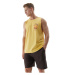 Pánske tielko 4F TSHIRT-4FWSS24TTSHM1319-71S-YELLOW