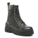 Tommy Hilfiger Outdoorová obuv Lace Up Zip Boot Monogram FW0FW06849 Čierna