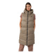 Dámska vesta 4F VEST-AW23TVESF074-82S-LIGHT BROWN