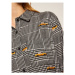 DKNY Nočná košeľa YI2322412 Čierna Regular Fit