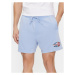 Tommy Jeans Športové kraťasy Tjm Arch Graphic Beach Short Ext DM0DM19167 Modrá Regular Fit