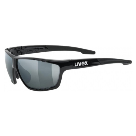 UVEX Sportstyle 706 Black/Litemirror Silver Cyklistické okuliare