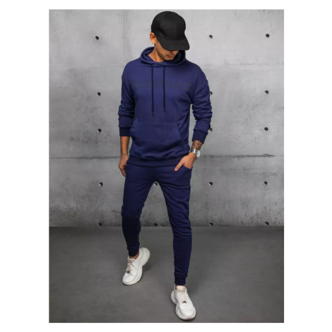 Dstreet Dark Blue Men's Tracksuit