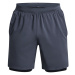 Pánske bežecké kraťasy UNDER ARMOUR UA LAUNCH 7 inch 2-IN-1 SHORT-GRY