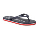 Pepe Jeans Žabky Bay Beach Basic M PMS70128 Tmavomodrá