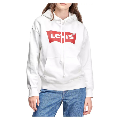 BIELA MIKINA LEVI'S GRAPHIC STANDARD HOODIE 184870024 Levi´s