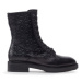 Calvin Klein Členková obuv Rubber Sole Combat Boot HW0HW01292 Čierna