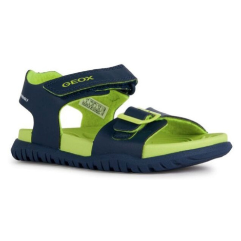 Geox J SANDAL FUSBETTO B. A Detské sandále, tmavo modrá, veľkosť