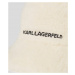 Klobúk Karl Lagerfeld Essential Shearling Bucket Biela