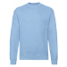 Men's Blue Sweatshirt Set-in Sweat Fruit of the Loom