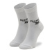 Reebok Súprava 3 párov vysokých ponožiek unisex Cl Fo Crew Sock 3P GG6682 Biela