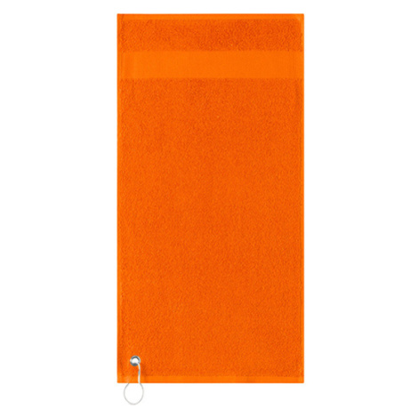 L-Merch Golfový uterák s klipom 55x30 NT9165 Orange