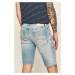 Tommy Jeans - Rifľové krátke nohavice