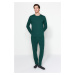 Trendyol Green Regular Fit Knitted Pajama Set