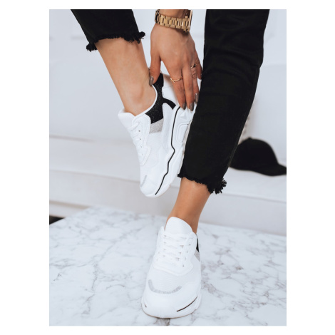 BRIS women's sneakers white and black Dstreet ZY0127